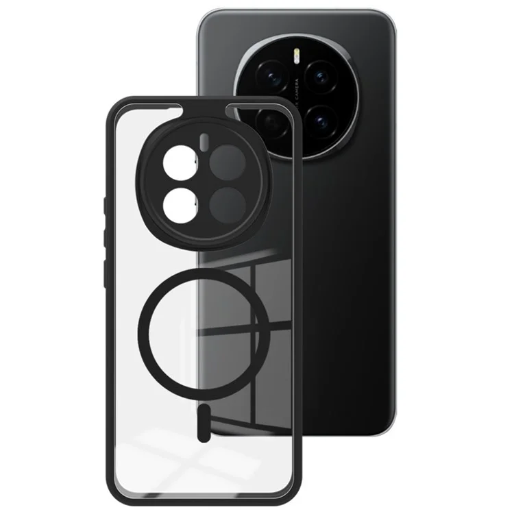 Coque transparente IMAK For Honor Magic7 5G compatible avec MagSafe Tiny Airbag en PC TPU