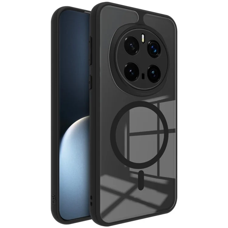 Coque de protection IMAK UX-9A pour Honor Magic7 Pro 5G, compatible MagSafe, avec un petit airbag en PC TPU transparent.