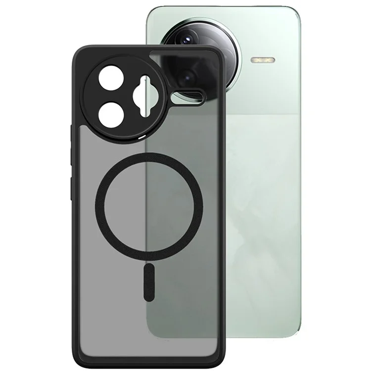 Coque de téléphone IMAK UX-9B compatible avec Xiaomi Redmi K80 Pro 5G, avec boîtier PC TPU mat compatible MagSafe.