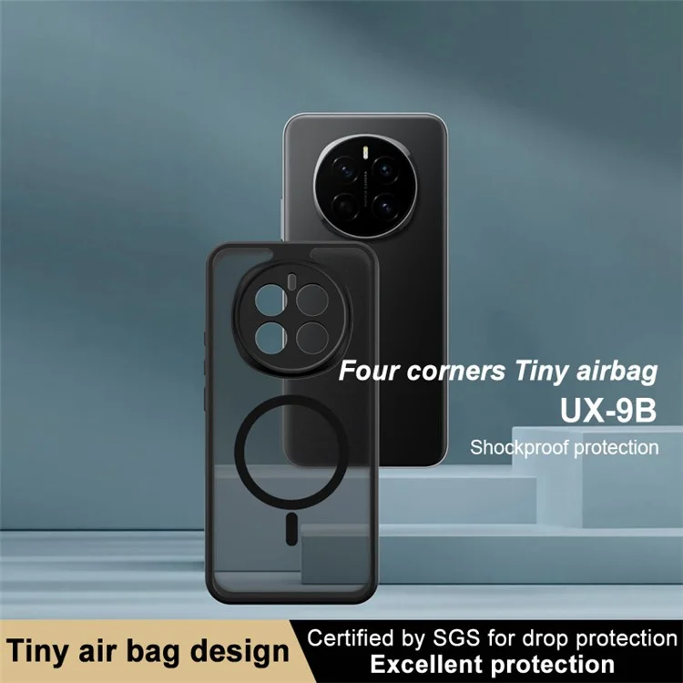 Coque de téléphone IMAK UX-9B pour Honor Magic7 5G compatible avec MagSafe, en PC et TPU mat.