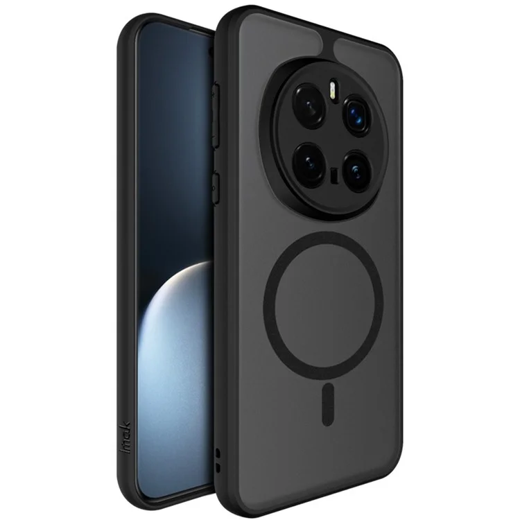 Coque de téléphone IMAK UX-9B compatible avec Honor Magic7 Pro 5G, avec support de charge MagSafe, en PC et TPU mat.