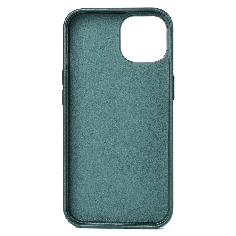 Bulk Purchasing For iPhone 14 Case Compatible with MagSafe PU + PC Phone Back Cover - Green