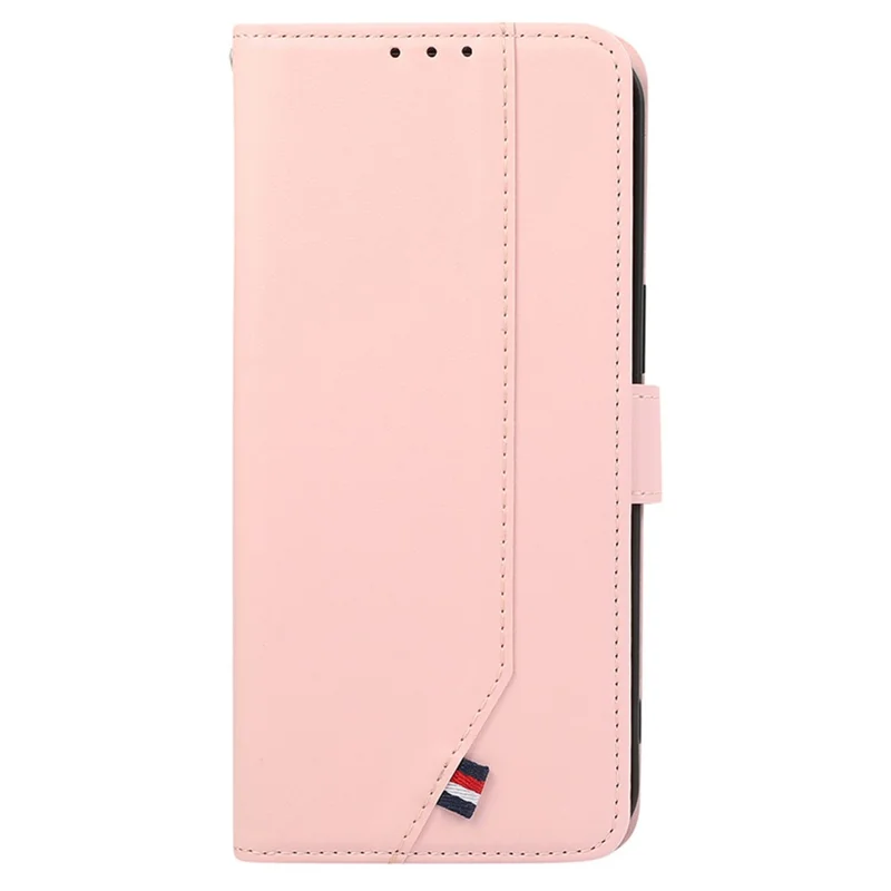 For Motorola Moto G17 Power 4G / G17 4G / G15 4G / G15 Power 4G Case RFID Blocking Flip Leather Phone Cover - Pink