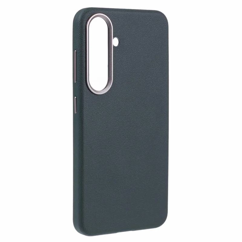 X-LEVEL Hülle für Samsung Galaxy S25 aus PU-Leder und Hartplastik - Grün