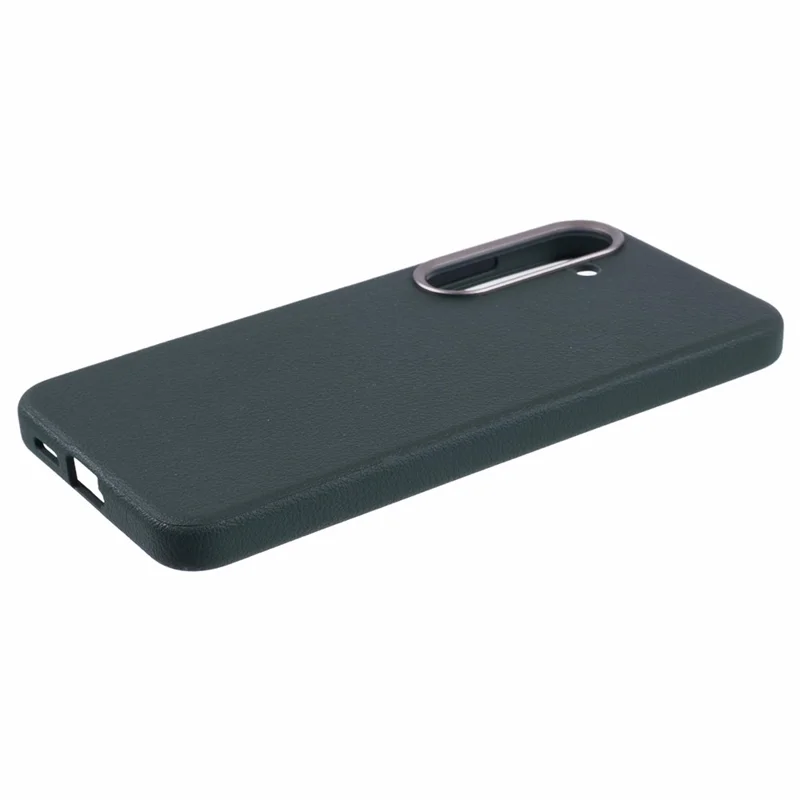 X-LEVEL Hülle für Samsung Galaxy S25 aus PU-Leder und Hartplastik - Grün