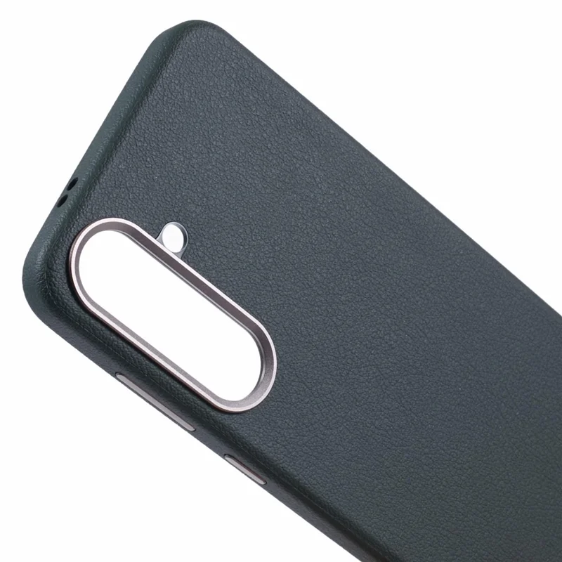 X-LEVEL Hülle für Samsung Galaxy S25 aus PU-Leder und Hartplastik - Grün