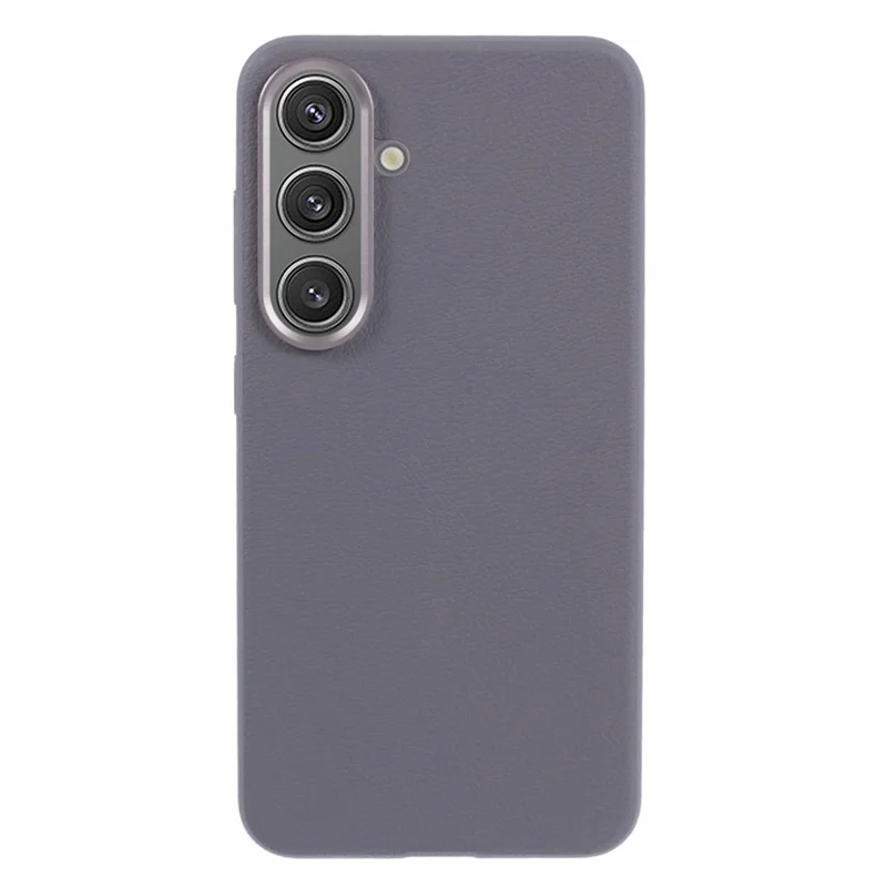 X-LEVEL For Samsung Galaxy S25 Case PU Leather Hard PC Back Phone Cover - Grey