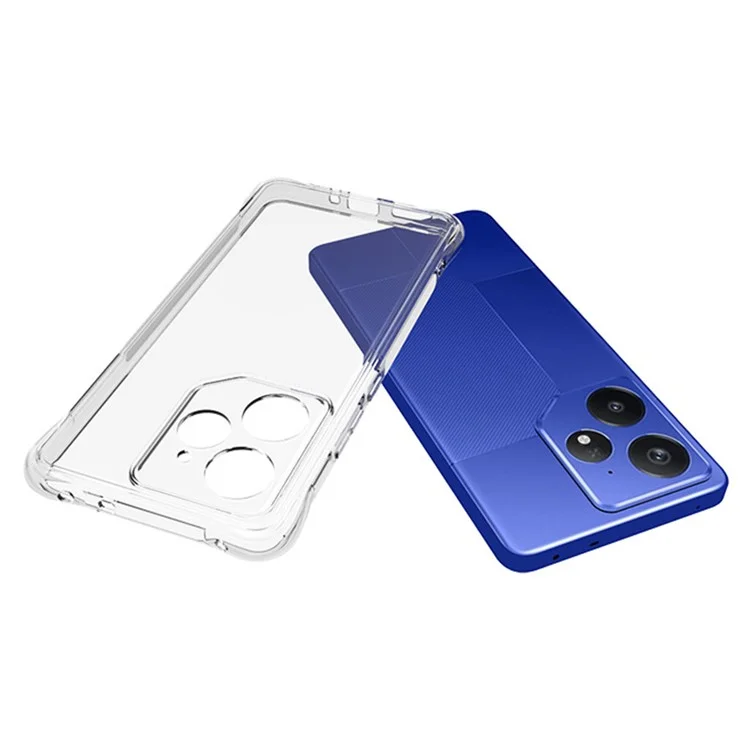 Для Realme Neo7 5G TPU чехол для телефона, нескользящий прозрачный чехол для мобильного телефона