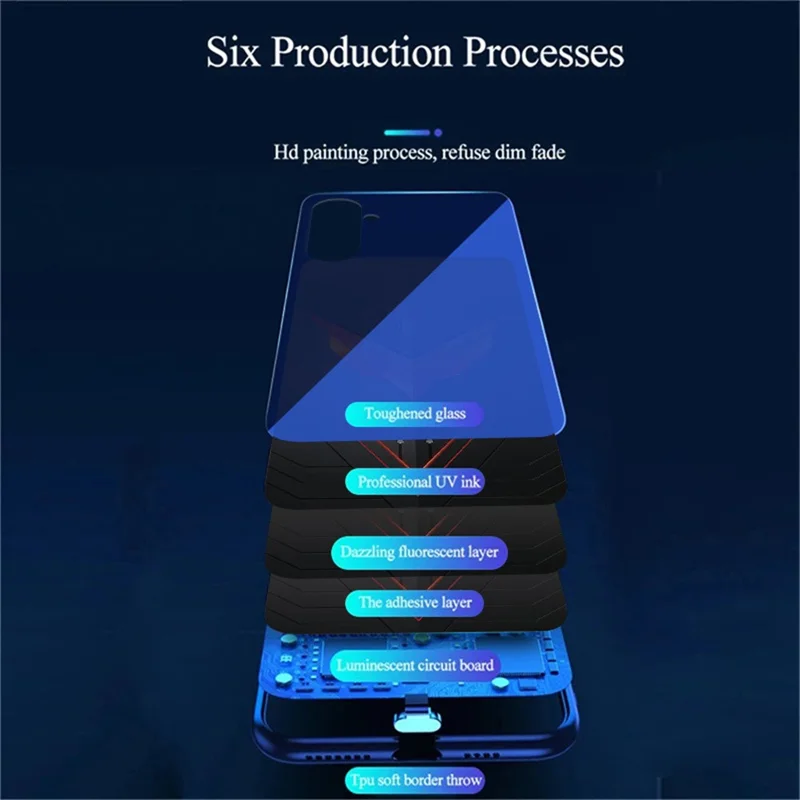 For Samsung Galaxy S25+ Case Call Flash Series Pattern Printing Tempered Glass + TPU Combo Phone Case - Red Triangle Armor