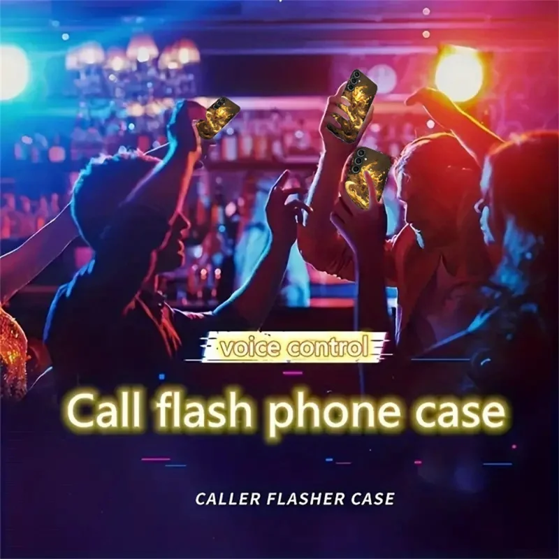 For Samsung Galaxy A17 5G / A17 4G / A26 5G Case Call Flash Series Pattern Printing Tempered Glass + TPU Combo Phone Case - Golden Dragon