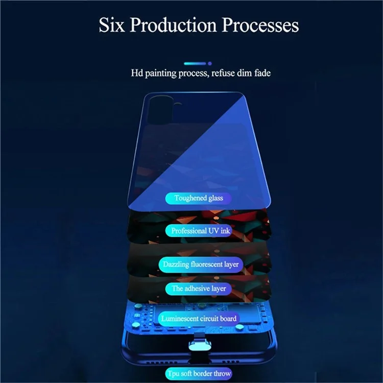 Для Samsung Galaxy A56 5G Чехол Вызов Flash Series Pattern Printing Tempered Glass + TPU Combo Phone Case - Цветной узор из бриллиантов