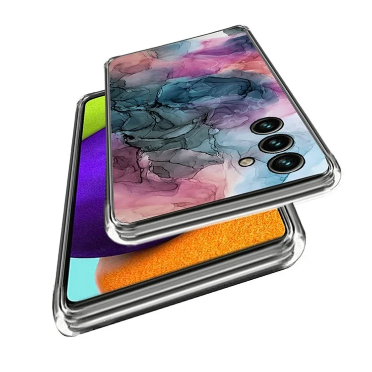 Чехол для Samsung Galaxy S25+ с абстрактным мраморным рисунком, печатный ТПУ-чехол для телефона - Стиль A