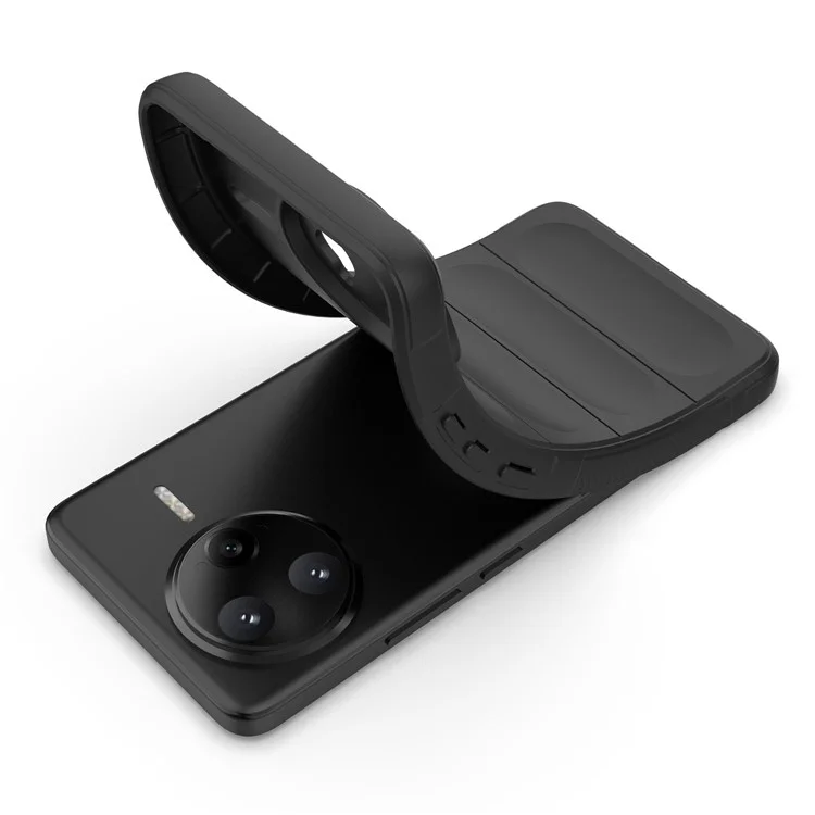Für Xiaomi Redmi K80 Pro 5G Hülle Anti-Drop Soft TPU robuste Handyhülle - Schwarz