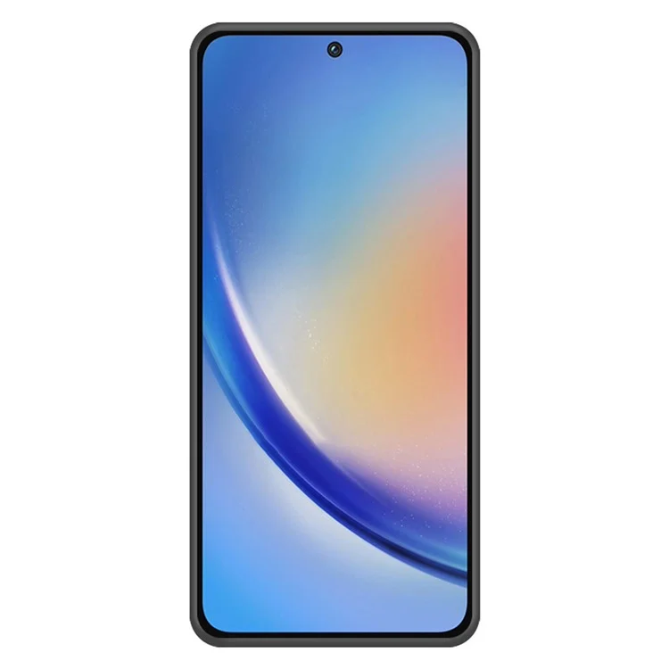 Für Samsung Galaxy A26 5G Hülle Ständer Leder beschichtetes TPU Handyhülle mit Kartenfach - Grau
