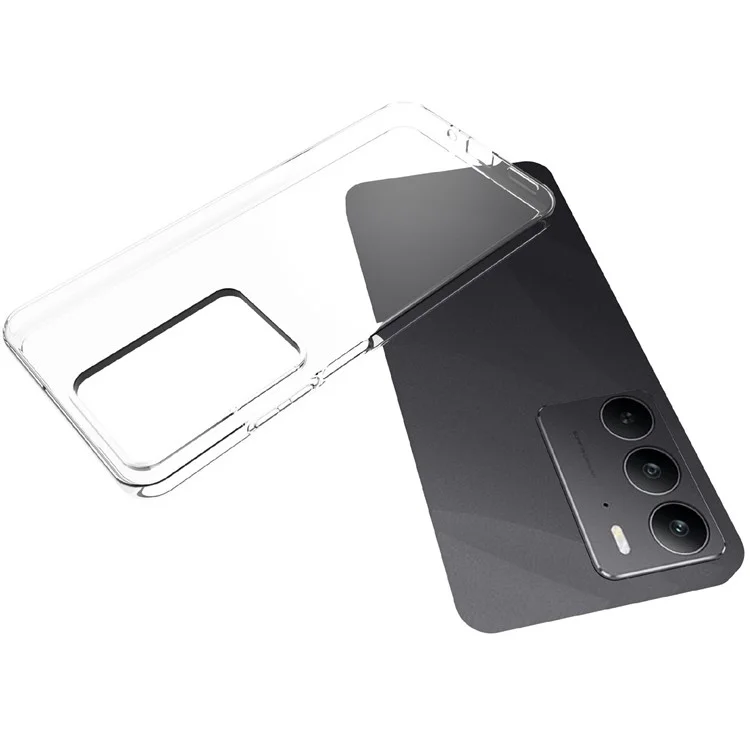 Großeinkauf für Realme C75 Klar Handyhülle Wassermarkenresistente TPU Rückabdeckung
