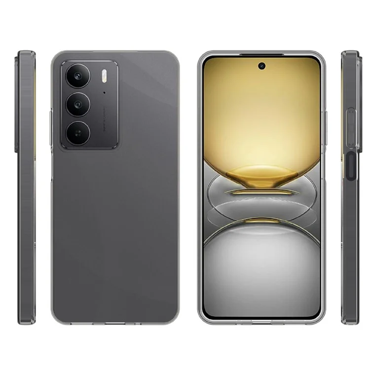 Großeinkauf für Realme C75 Klar Handyhülle Wassermarkenresistente TPU Rückabdeckung