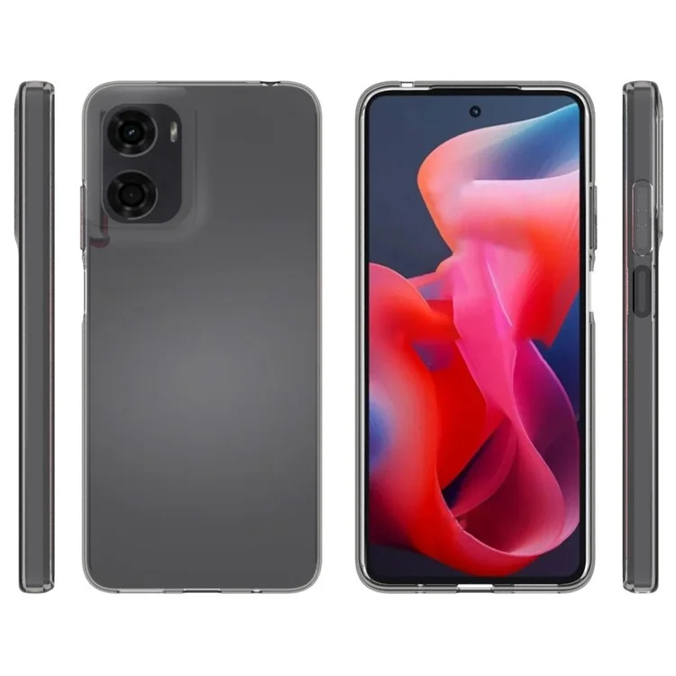 Für Motorola Moto G05 4G Klare Handyhülle Wasserfleckenresistente TPU-Rückabdeckung