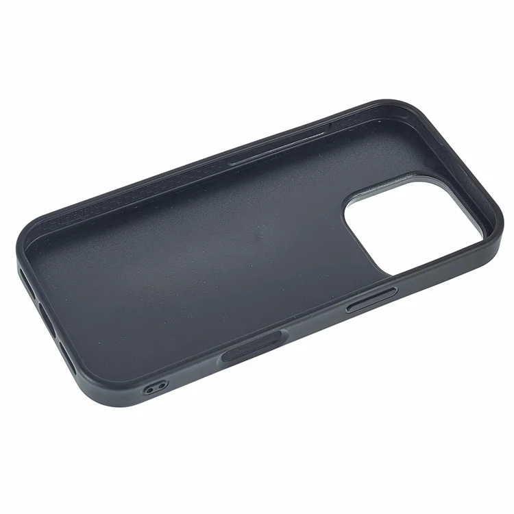 SIMPLESMENTE RUGIR Capa para iPhone 16 Pro Max com suporte para cartão, suporte e capa traseira de couro retrô - Amarelo