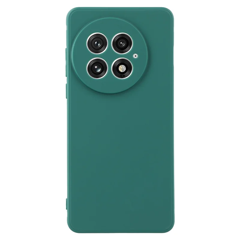 Funda para OnePlus 13 con recortes precisos, borde recto y protección contra golpes en TPU - Verde del ejército