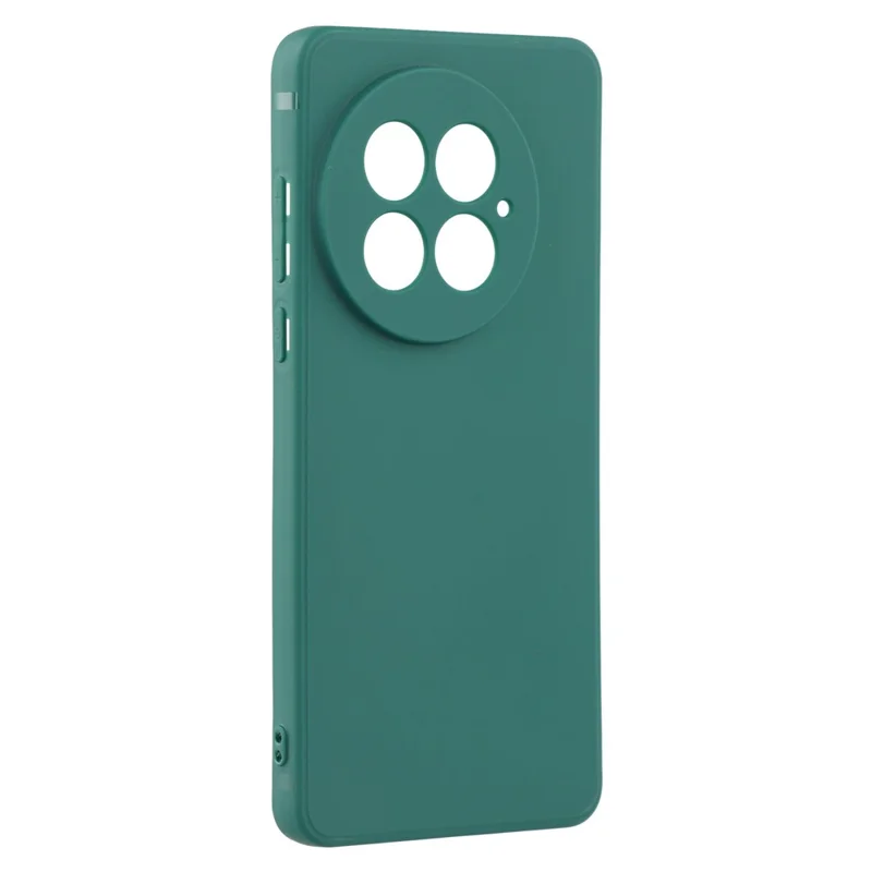 Funda para OnePlus 13 con recortes precisos, borde recto y protección contra golpes en TPU - Verde del ejército