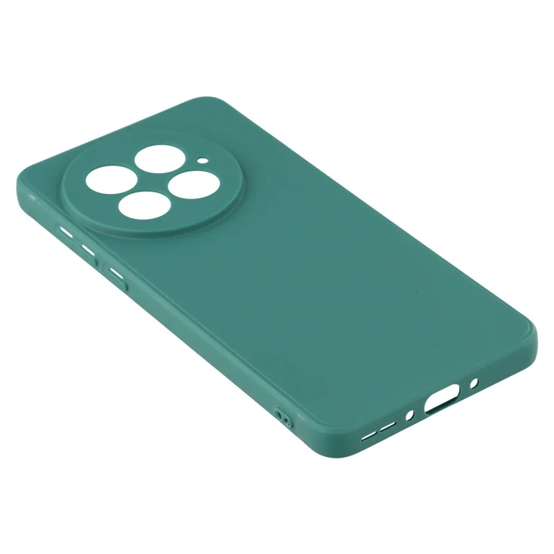 Funda para OnePlus 13 con recortes precisos, borde recto y protección contra golpes en TPU - Verde del ejército