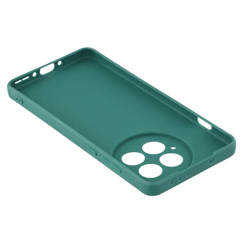 Funda para OnePlus 13 con recortes precisos, borde recto y protección contra golpes en TPU - Verde del ejército