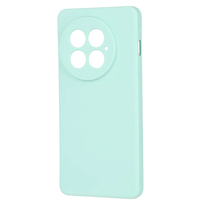 For OnePlus 13 Case Precise Cutouts Straight Edge TPU Shockproof Phone Cover - Baby Blue