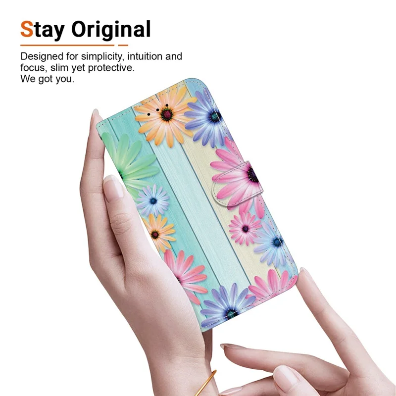 For Sony Xperia 10 VI Case Pattern Printing Anti-Drop Leather Flip Wallet Phone Cover with Lanyard - Sunflower