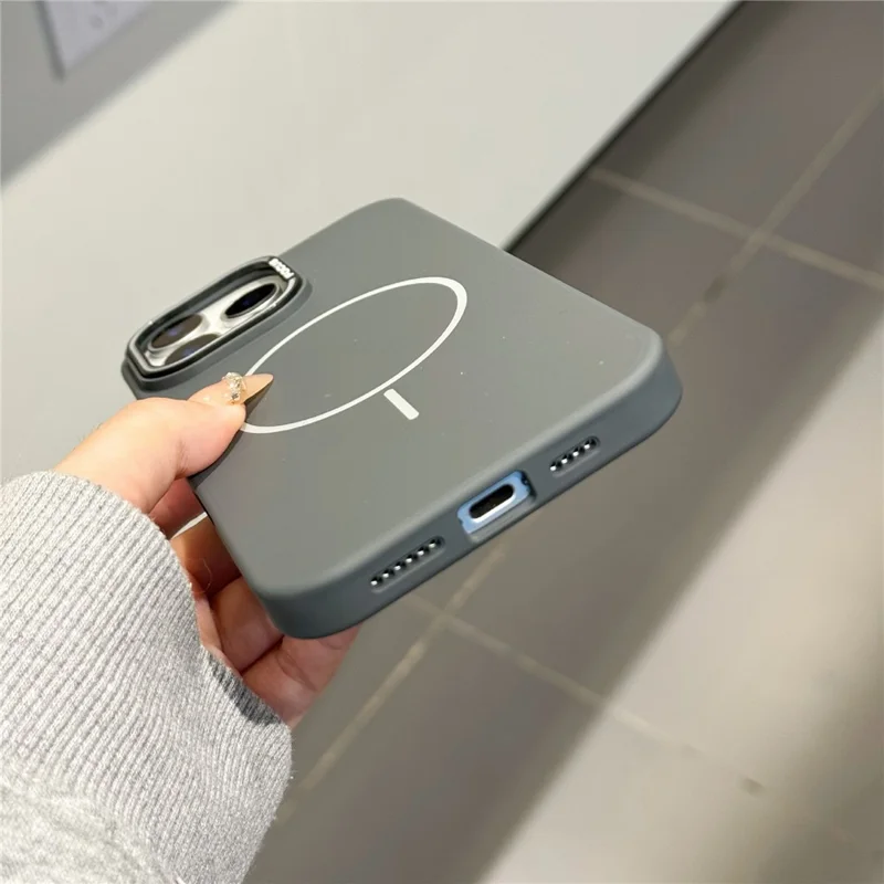 For iPhone 16 Pro Max Case Compatible with MagSafe Ultra Slim PC Phone Back Cover - Gold
