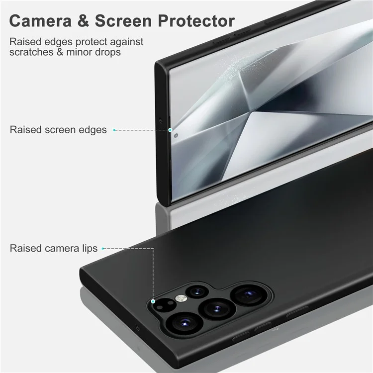 For Samsung Galaxy S25 Ultra Case Compatible with MagSafe Rubberized TPU Phone Cover