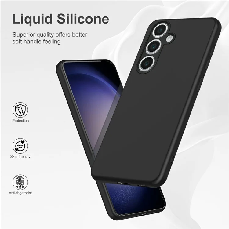 Coque pour Samsung Galaxy S25 compatible avec MagSafe, étui de téléphone en TPU caoutchouté