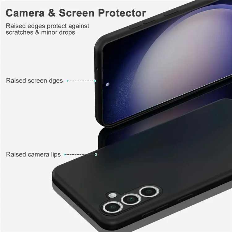 Coque pour Samsung Galaxy S25 compatible avec MagSafe, étui de téléphone en TPU caoutchouté