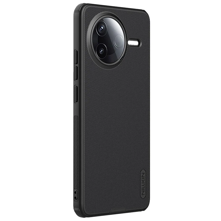 Coque NILLKIN Frosted Shield Pro pour Xiaomi Redmi K80 5G, en PC mat + TPU, noir