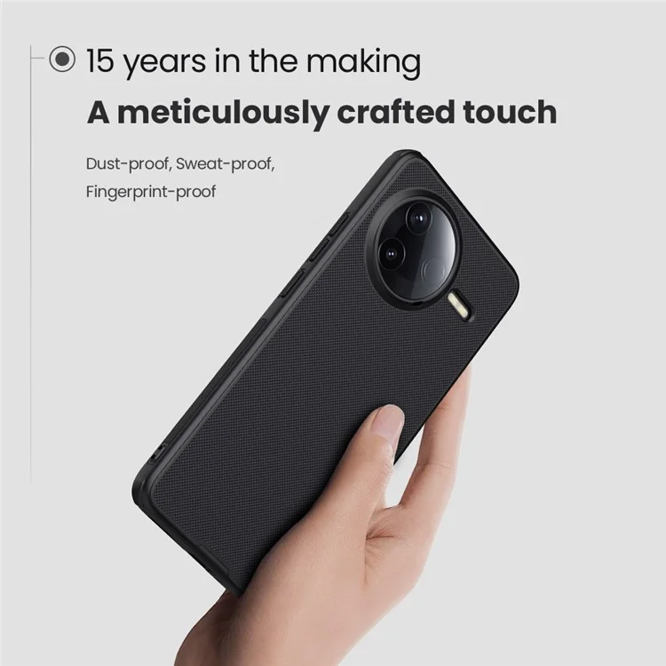 NILLKIN Frosted Shield Pro для чехла Xiaomi Redmi K80 5G, совместимого с MagSafe, PC + TPU чехол для телефона