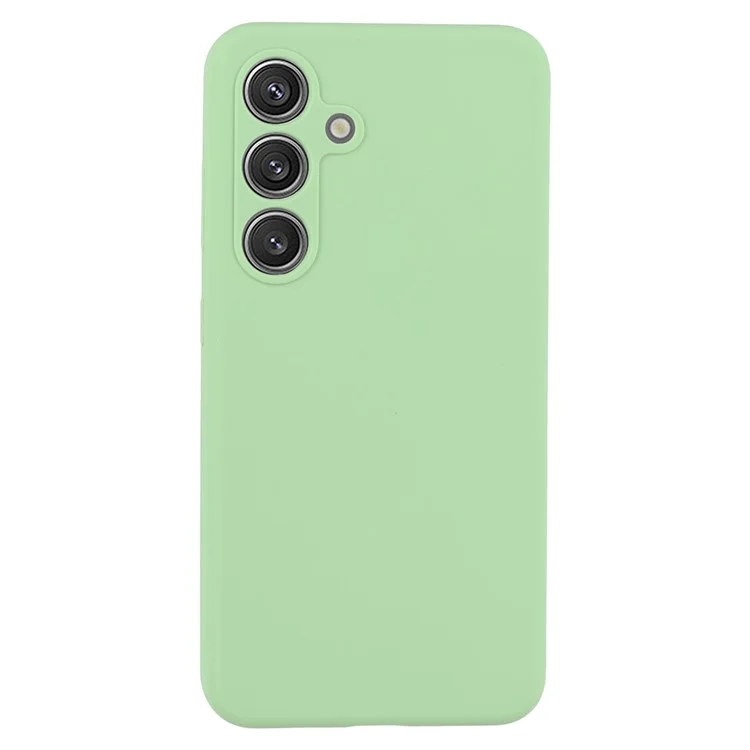 Für Samsung Galaxy S24 Hülle, flüssiges Silikon, sturzfest, Handyhülle - Grün