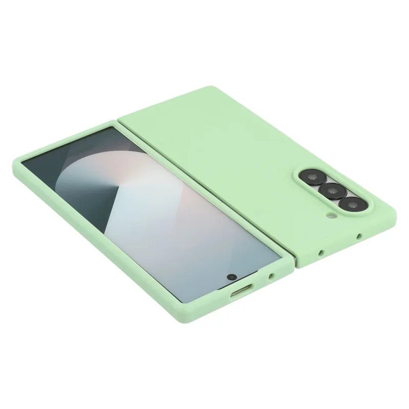Custodia in silicone liquido a prova di caduta per Samsung Galaxy Z Fold6 5G - Verde