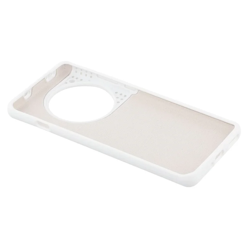 For OnePlus 12 5G Cell Phone Case Liquid Silicone Dropproof Cover - White