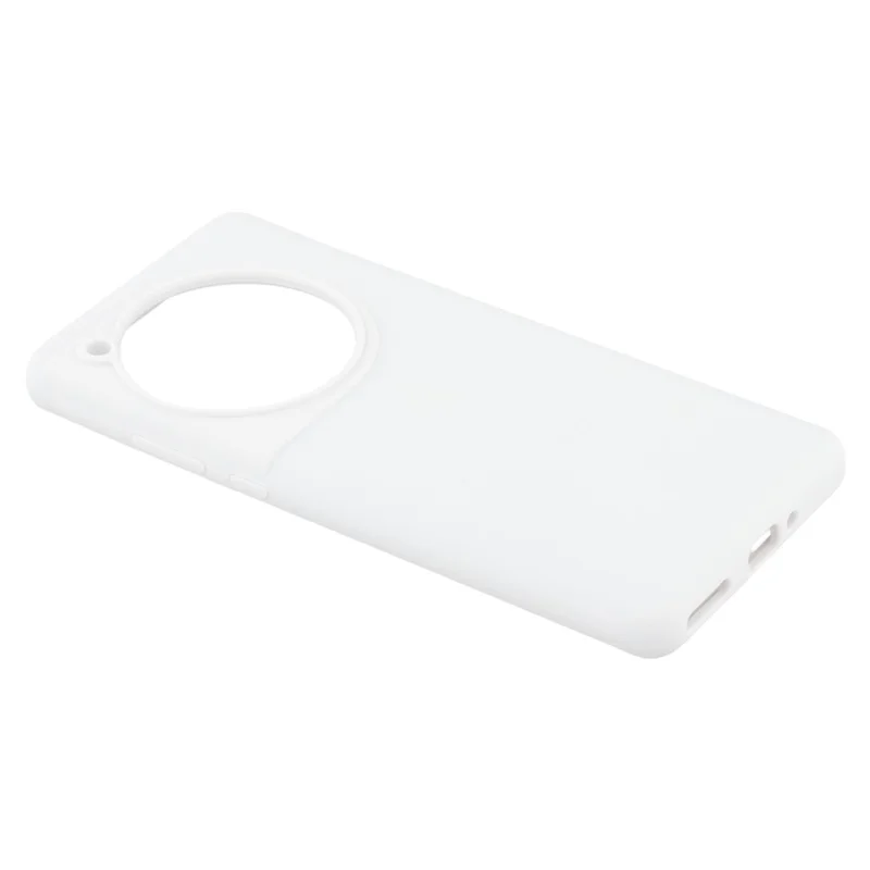 For OnePlus 12 5G Cell Phone Case Liquid Silicone Dropproof Cover - White