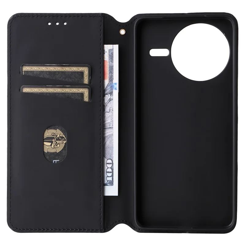 Für Xiaomi Redmi K80 5G / K80 Pro 5G Geldbörsencase Rautenmuster geprägtes Leder Handyhülle - Silber
