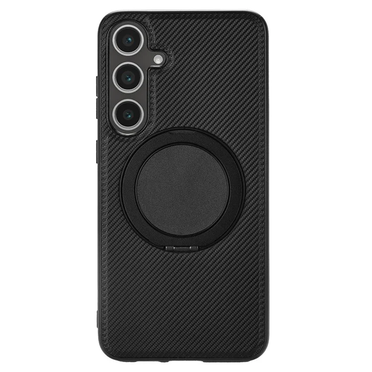 Étui magnétique pour Samsung Galaxy A36 5G de la série TCY VILI avec support de bague et coque arrière en PC TPU