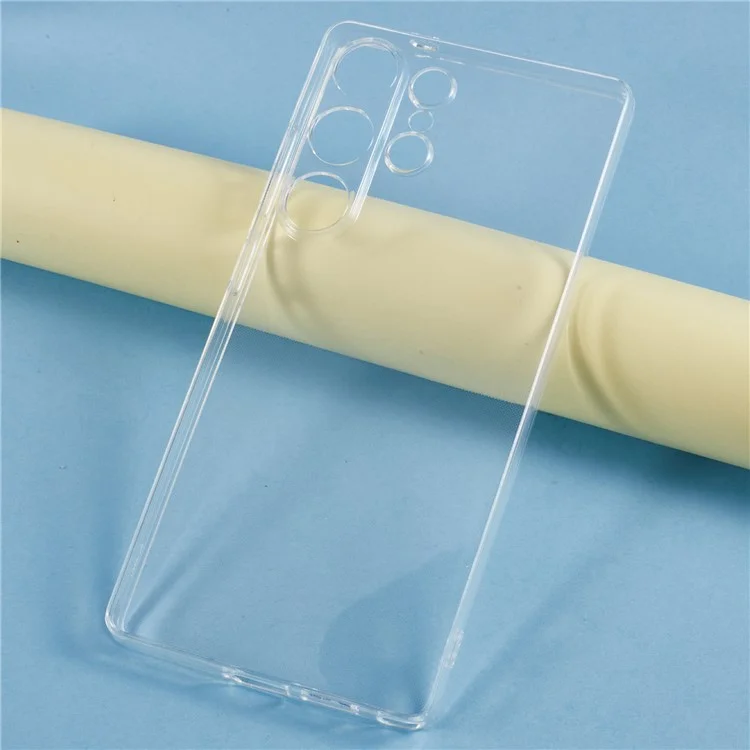 UNITHIN Für Samsung Galaxy S25 Ultra Hülle Ultra dünn 0,7 mm klare TPU-Anti-Drop-Handyhülle mit präzisen Aussparungen