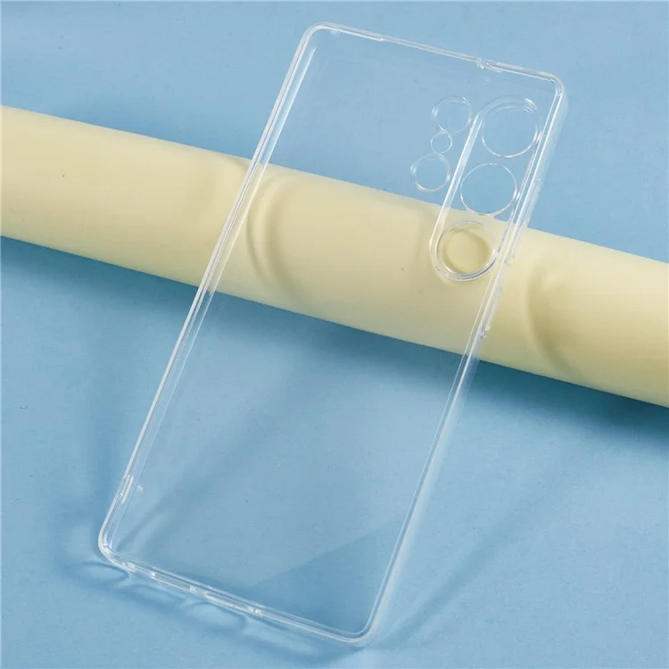 UNITHIN Für Samsung Galaxy S25 Ultra Hülle Ultra dünn 0,7 mm klare TPU-Anti-Drop-Handyhülle mit präzisen Aussparungen