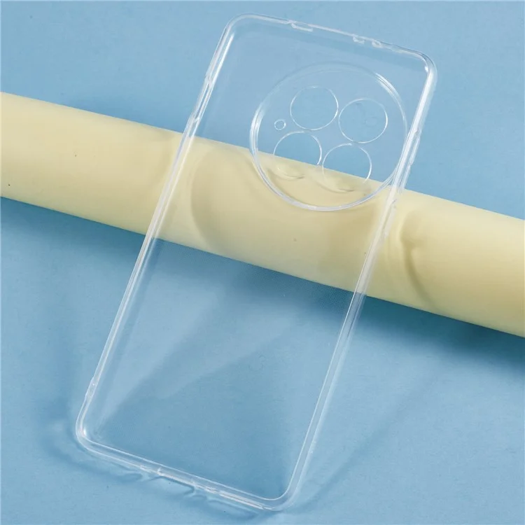 UNITHIN Funda para OnePlus 13 Ultrafina de 0,7 mm Cubierta de teléfono antideslizante de TPU transparente con cortes precisos