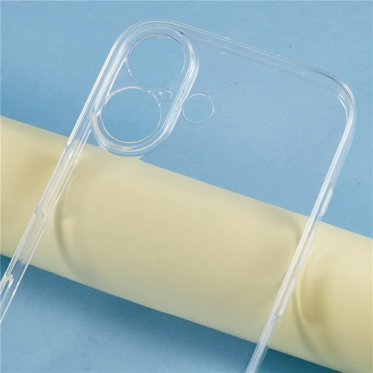 UNITHIN Hülle für iPhone 16 Ultra dünn 0,7 mm, klarer TPU Anti-Drop Handyhülle mit präzisen Aussparungen