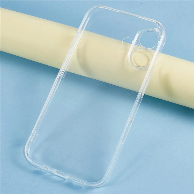 UNITHIN Hülle für iPhone 16 Ultra dünn 0,7 mm, klarer TPU Anti-Drop Handyhülle mit präzisen Aussparungen
