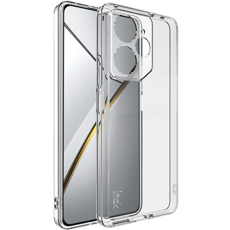 Capa de telefone da série IMAK UX-5 para Realme Neo7 5G, caso à prova de choques, TPU transparente, capa traseira fina.