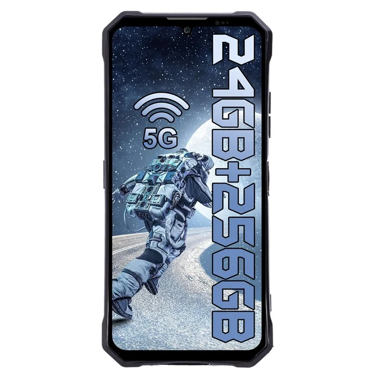 Funda para Fossibot F109 5G de TPU suave con protección contra caídas - Negro