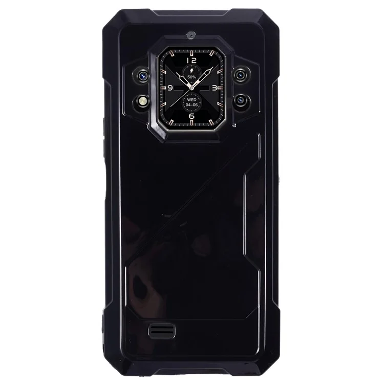 Capa para Cubot Kingkong X Pro, proteção contra queda em TPU macio - Preto