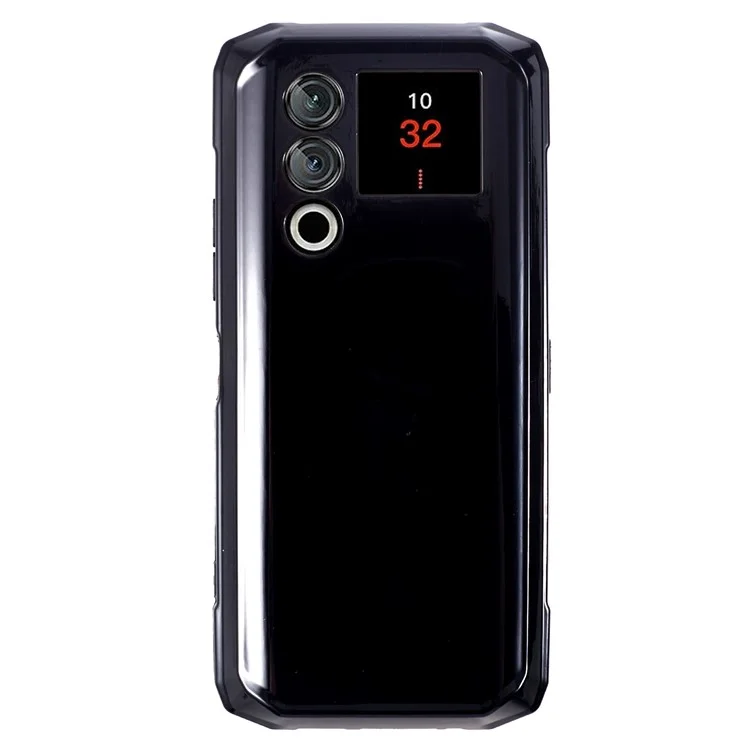 Funda para Doogee Blade10 Max, protección contra golpes con TPU suave - Negro