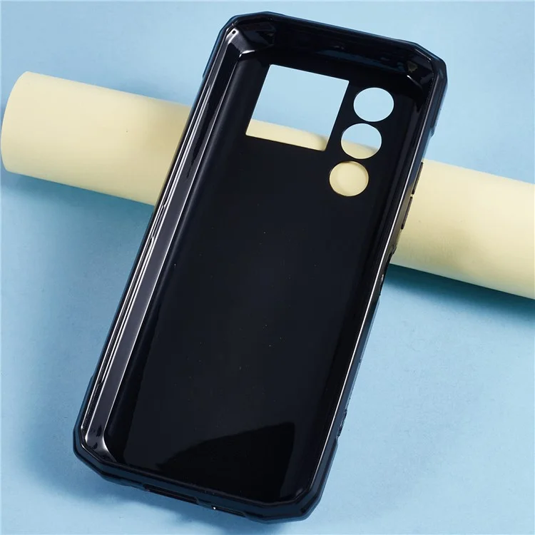 Funda para Doogee Blade10 Max, protección contra golpes con TPU suave - Negro
